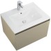 Тумба под раковину Art&Max Latina 60 AM-Latina-600-1C-SO-BGM подвесная Серо-бежевая матовая