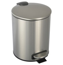 Ведро для мусора Boheme Uno 10426-NB Никель
