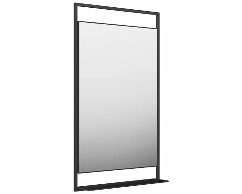 Зеркало Kerama Marazzi Plaza Next 60 PL.N.mi.P.60\BLK с подсветкой Черное матовое с сенсорным выключателем