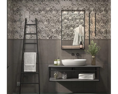 Зеркало Kerama Marazzi Plaza Next 60 PL.N.mi.P.60\BLK с подсветкой Черное матовое с сенсорным выключателем