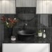 Раковина-чаша Kerama Marazzi Canaletto 40 Черная матовая