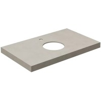 Столешница под раковину Kerama Marazzi Canaletto Про Чементо 80 Бежевая матовая