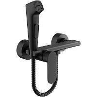 Гигиенический душ со смесителем Belz B55645-7 Черный матовый