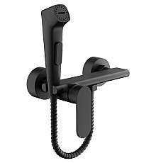 Гигиенический душ со смесителем Belz B55645-7 Черный матовый