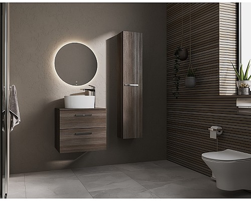 Шкаф пенал Roca Victoria 30 A857564402 подвесной Городской дуб