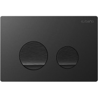 Клавиша смыва Esbano Slim-37MB Черная матовая