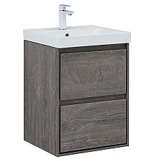 Тумба под раковину Aquanet Милан 50 336371 подвесная Дуб рошелье