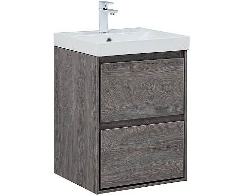 Тумба под раковину Aquanet Милан 50 336371 подвесная Дуб рошелье