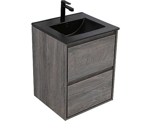 Тумба под раковину Aquanet Милан 50 336371 подвесная Дуб рошелье