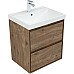 Тумба под раковину Aquanet Милан 60 336377 подвесная Дуб рустикальный