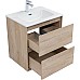 Тумба под раковину Aquanet Милан 60 336382 подвесная Дуб светлый