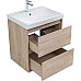 Тумба под раковину Aquanet Милан 60 336382 подвесная Дуб светлый