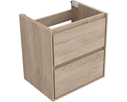 Тумба под раковину Aquanet Милан 60 336382 подвесная Дуб светлый