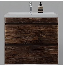 Тумба под раковину Style Line Атлантика 70 Люкс Plus СС-00002340 подвесная Старое дерево