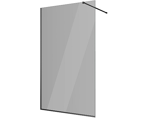 Душевая перегородка Berges Sky Black 80х200 064012 профиль Черный матовый стекло тонированное