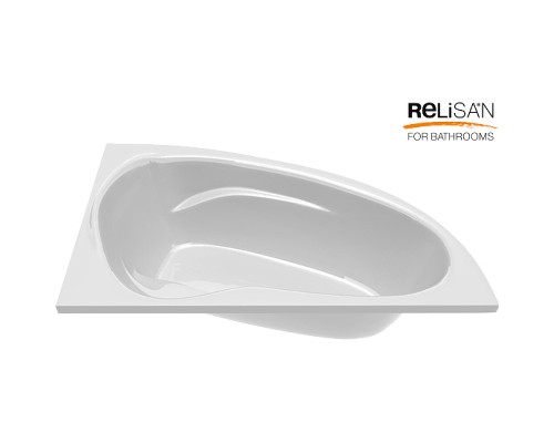 Акриловая ванна Relisan Zoya 140x90 R без гидромассажа