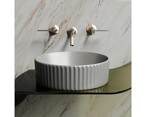 Раковина-чаша накладная Ceramicanova антрацит матовый Element 360x360x115