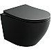 Подвесной унитаз Ceramicanova Uno Rimless черный