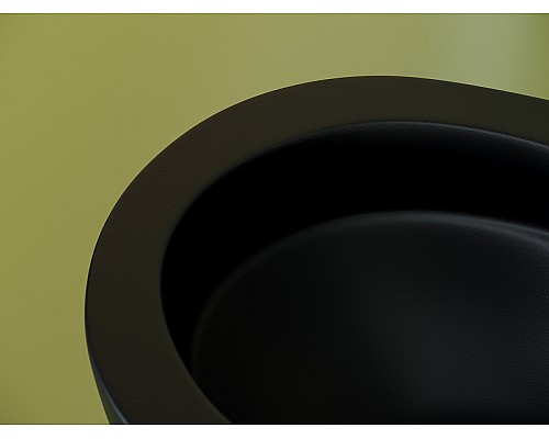 Подвесной унитаз Ceramicanova Uno Rimless черный