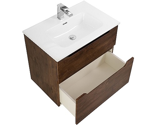 Тумба под раковину BelBagno Etna-H60 60 ETNA-H60-600-2C-SO-RW-P подвесная Rovere Moro Тумба под раковину BelBagno Etna-H60 60 ETNA-H60-600-2C-SO-RW-P подвесная Rovere Moro