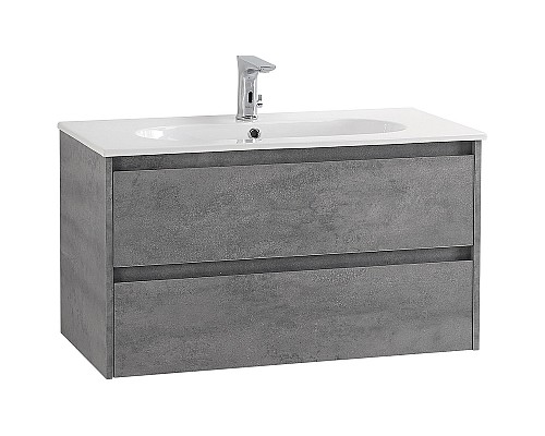 Тумба под раковину BelBagno Kraft 100 KRAFT-1000-2C-SO-CG подвесная Cemento Grigio Тумба под раковину BelBagno Kraft 100 KRAFT-1000-2C-SO-CG подвесная Cemento Grigio