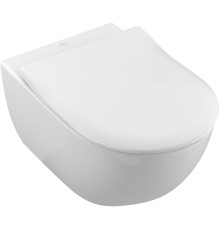 Унитаз подвесной Villeroy & Boch Subway 2.0 alpin с сиденьем Микролифт