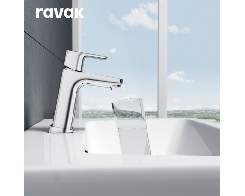 Комплект мебели (Раковина + Тумба + Смеситель) Ravak CLASSIC II 400 БЕЛЫЙ, ЛЕВЫЙ