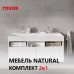 Комплект мебели (Раковина + Тумба) Ravak NATURAL 1200 БЕЛЫЙ