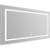 Зеркало BelBagno Kraft 108.5 с подсветкой с подогревом Сатин с сенсорным выключателем
