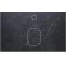 Столешница La Fenice Granite Black Olive Light Lappato Terra 80 см Черная