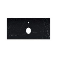Столешница La Fenice Granite Black Olive Light Lappato Terra 60 см Черная