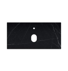 Столешница La Fenice Granite Black Olive Light Lappato Terra 60 см Черная
