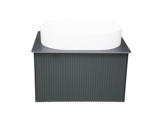 Раковина чаша накладная La Fenice Senso Matt белая матовая