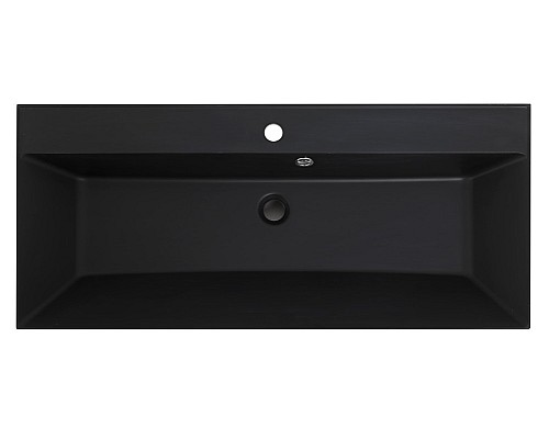 Раковина BelBagno 100 BB1000/450-LV-ART-AST-NERO Черная матовая