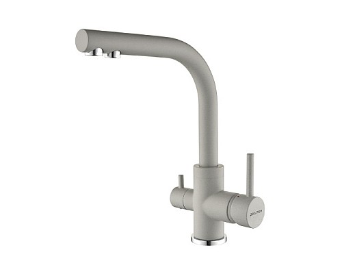 Смеситель для кухни Paulmark Essen Es213011-GR Серый