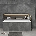 Ванна из литьевого мрамора Monblan Serena Slim 1500x700 белая глянцевая