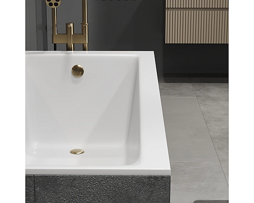 Ванна из литьевого мрамора Monblan Serena Slim 1500x700 белая глянцевая Ванна из литьевого мрамора Monblan Serena Slim 1500x700 белая глянцевая