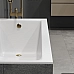 Ванна из литьевого мрамора Monblan Serena Slim 1500x700 белая глянцевая