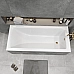 Ванна из литьевого мрамора Monblan Serena Slim 1500x700 белая глянцевая