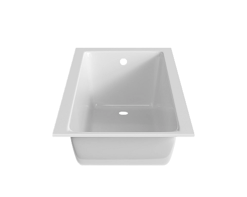 Ванна из литьевого мрамора Monblan Serena Slim 1500x700 белая глянцевая Ванна из литьевого мрамора Monblan Serena Slim 1500x700 белая глянцевая