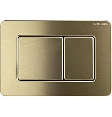 Кнопка смыва Charus Robusto FP.310.BTG.05 брашированное золото