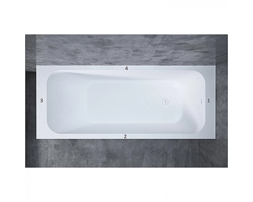 Ванна встраиваемая Salini ORLANDO KIT 180x80 102122M Ванна встраиваемая Salini ORLANDO KIT 180x80 102122M