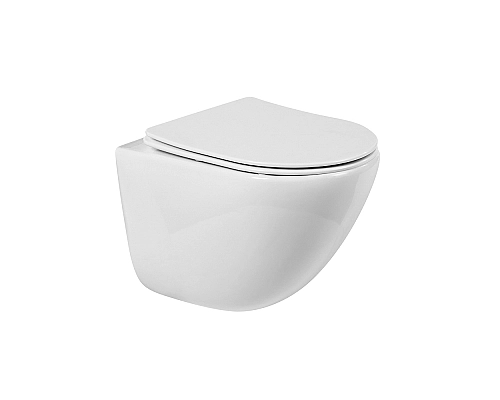 Унитаз BelBagno Amanda BB051CHR подвесной без сиденья Унитаз BelBagno Amanda BB051CHR подвесной без сиденья