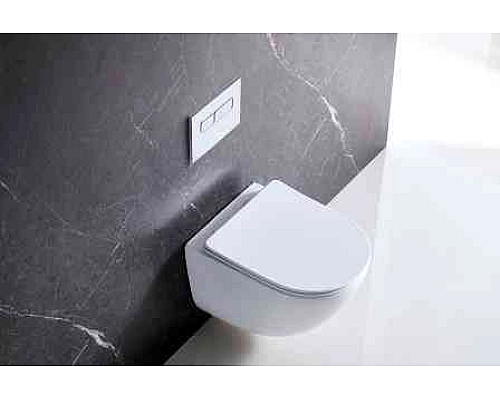 Унитаз BelBagno Amanda BB051CHR подвесной без сиденья Унитаз BelBagno Amanda BB051CHR подвесной без сиденья