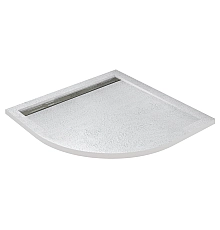 Душевой поддон из искусственного камня Cezares Tray AS 100х100 TRAY-AS-R-100-30-W Белый