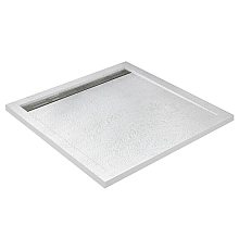 Душевой поддон из искусственного камня Cezares Tray AS 90x90 TRAY-AS-A-90-30-W Белый
