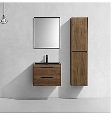 База под раковину Vincea Chiara 2D 600 подвесная 2 выкатных ящика Soft-close T.Oak