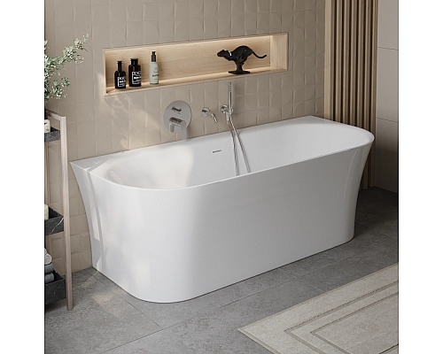 Акриловая ванна BelBagno 170x75 BB711-1700-750 без гидромассажа Акриловая ванна BelBagno 170x75 BB711-1700-750 без гидромассажа