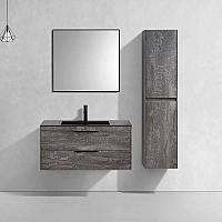 База под раковину Vincea Chiara 2D 1000 подвесная 2 выкатных ящика Soft-close G.Stone