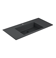 Раковина Vincea VCB-13100B из кварца черный